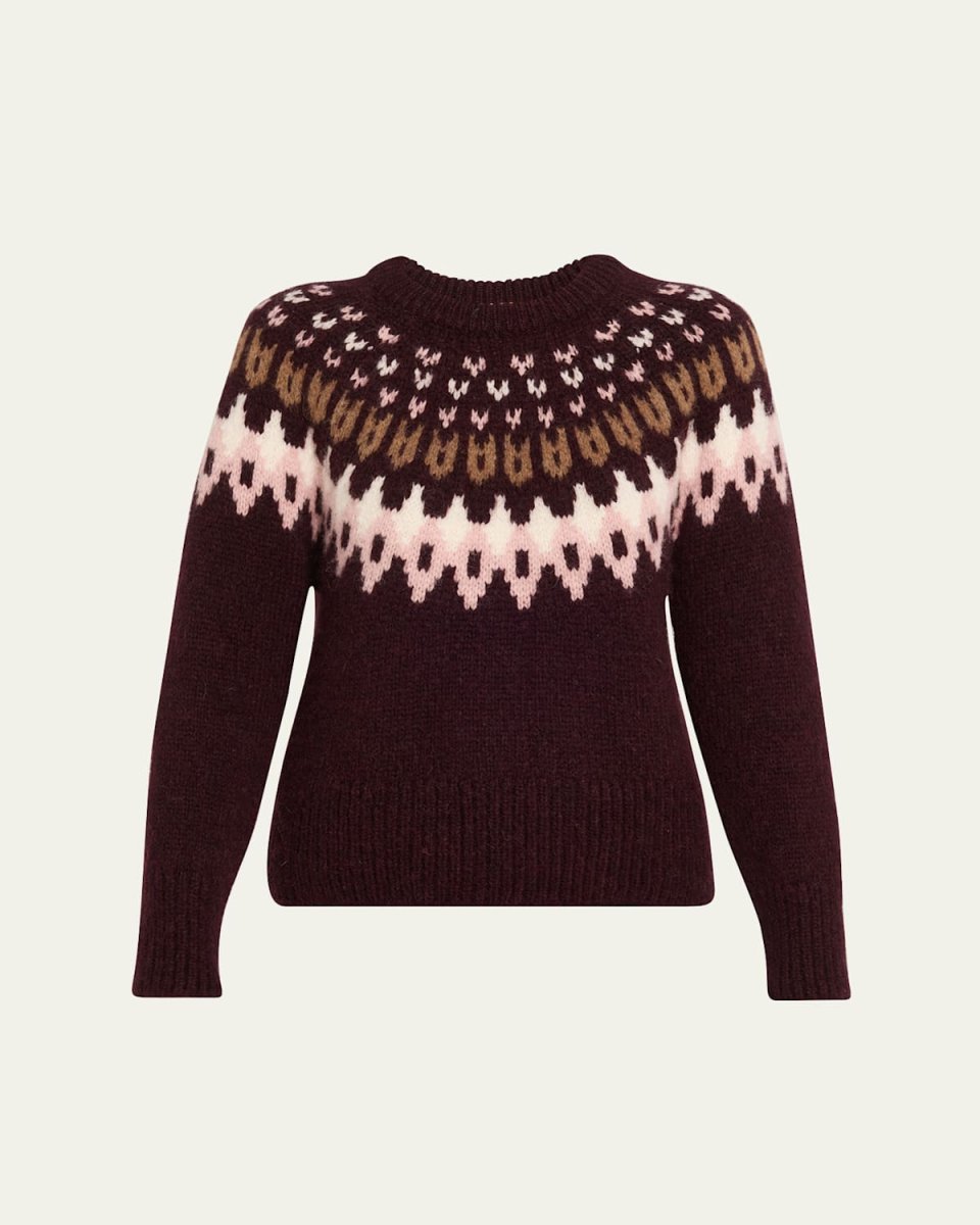 Anne Fairisle Crewneck Sweater